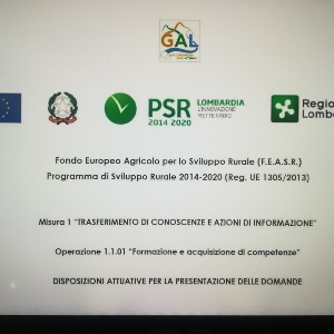 Bando Operazione 1.1.01 - Formazione e acquisizione di competenze